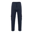 thumbnail image 5 of Men‘S Casual Solid Jogging Elastic Mid Waisted Sports Pants With Pockets Streetwear, 5 of 5