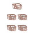 thumbnail image 2 of yingyy 1/2/3/5 Support de Baignoire de Support de Lavage Support de Rangement Durable Sans Perforation Décorations de Commodité Brosse Rose 5PCS, 2 of 6