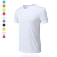 thumbnail image 4 of Compression Shirts for Men Quick Drying Summer Gym Shirts Breathable Stretchy Short Sleeve Crew Neck Basic T-Shirts for Activewear, 4 of 7
