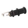 thumbnail image 1 of Metal Guitar End Pin Jack 6.35mm Electric Bass Output,Threaded Cylindrical Shape, Noise Reduction, 1 of 8