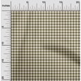 thumbnail image 1 of oneOone Velvet Olive Green Fabric Check Check Fabric For Sewing Printed Craft Fabric By The Meter 58 Inch Wide, 1 of 5
