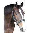 thumbnail image 2 of Henri de Rivel Padded Crystal Halter - Black - Cob, 2 of 3