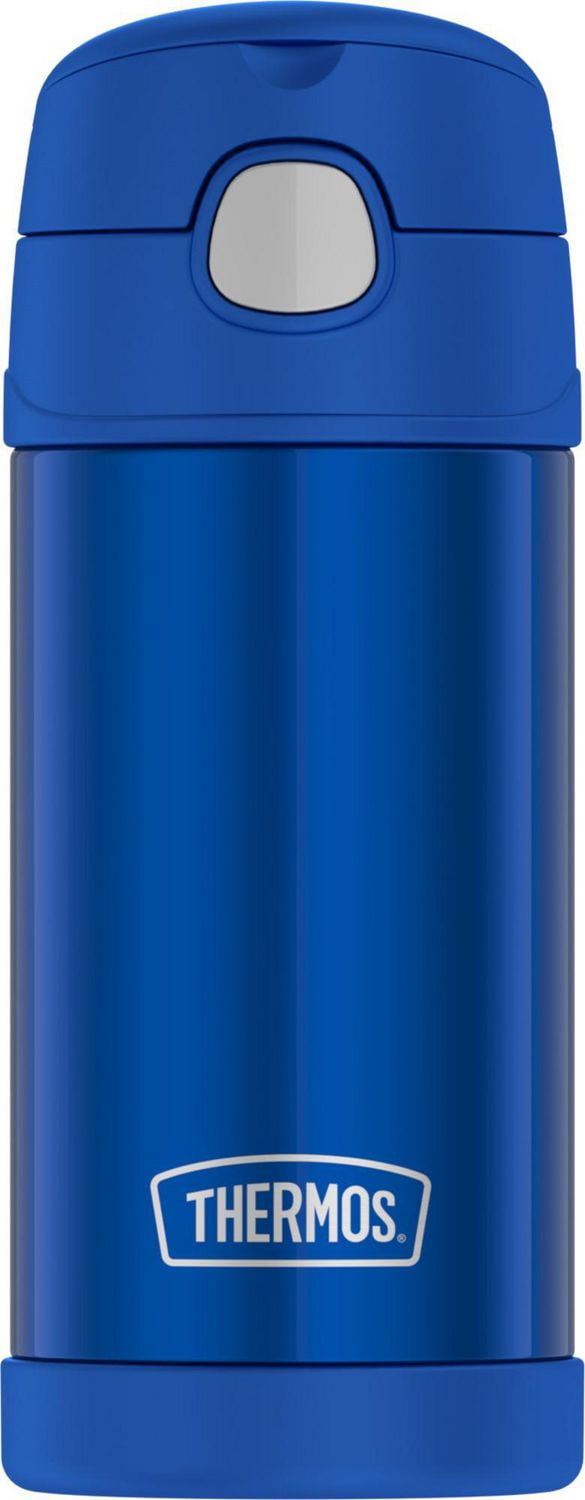 Bouteille avec paille FUNtainer à isolation sous vide, 355 ML