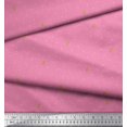 thumbnail image 2 of Soimoi Poly Georgette Fabric Artistic Flower & Dots Print Sewing Fabric Yard 42 Inch Wide, 2 of 3