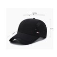 thumbnail image 3 of Unisex Low Profile Heavy Brushed Cotton Baseball Cap, 3 of 4