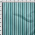 thumbnail image 3 of oneOone Rayon Turquoise Blue Fabric Stripes Craft Projects Decor Fabric Printed By The Yard 56 Inch Wide, 3 of 4