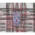 thumbnail image 4 of oneOone Tissu en Coton Flex Imprimé Ikat Tourbillon & Carreaux au Mètre 40 Pouces de Large, 4 of 4