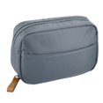 thumbnail image 1 of Unique Bargains Handhold Cosmetic Bag Portable Makeup Bag Makeup Pouch Large Capacity Cosmetic Pouch Storage Deep Gray, 1 of 7