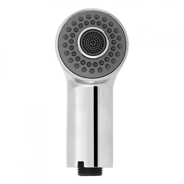 Chrome Kitchen Tap Shower Head Dual Function Spray Easy Dish Washing Sink Cleaning Kitchen Bathroom ABS Plastic Silver