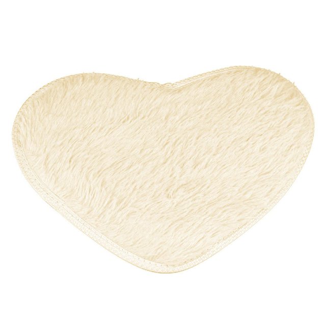 VogueV Bathroom Absorbent Rug - Quick-Dry Shower Mat 30x40cm Beige