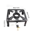 thumbnail image 2 of Single Propane Outdoor Burner Cast Iron Stove LPG Gas Cooker, 2 of 7