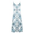thumbnail image 4 of LSLJS Robes d'Été pour Femmes à Imprimé Sans Manches à Col Rond Robe Décontractée, Robe d'Été Robes de Plage d'Été, 4 of 5