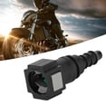 thumbnail image 1 of Quick Release Connector, 8mm Fuel Line Connector Abrasion  Anti Aging Easy Installation Black  for Motorcycle Accessories, 1 of 8