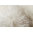 thumbnail image 3 of ARLINGTON CIRCULAR FAUX FUR RUG 6' DIAMETER - OFF WHITE, 3 of 3