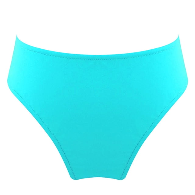 Kids Girls' Slim Swimming Bottom with Lining UPF50+ Sun Protection Rash Guard Swim Brief Light Green 4