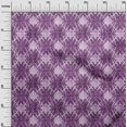 thumbnail image 3 of oneOone Tissu Velours Violet Géométrique pour Robe Tissu Imprimé au Mètre 58 Pouces de Large, 3 of 4