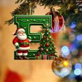 thumbnail image 3 of Nilvkv 26 Letters Christmas Tree Decoration Pendant Christmas Tree Ornaments Personalized DIY Christmas Ornaments Christmas Decoration Xmas Tree Hanging Decor Feature, 3 of 6