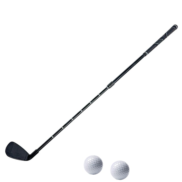 jinwen Golf Chipper Adjustable Length Training Gift Golf Course Supplies Golf Wedge Black