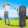 thumbnail image 4 of Almencla Foldable Golf Travel Plane Bags Wheeled Cover Wear Resistant Adjustable Shoulder, 4 of 8