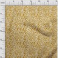 thumbnail image 3 of oneOone Silk Tabby Gamboge Yellow Fabric Block Sewing Craft Projects Fabric Prints By Yard 42 Inch Wide, 3 of 5