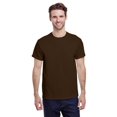 thumbnail image 3 of Gildan - T-Shirt en Coton Épais - 5000 - Chocolat Foncé - Taille : L, 3 of 8