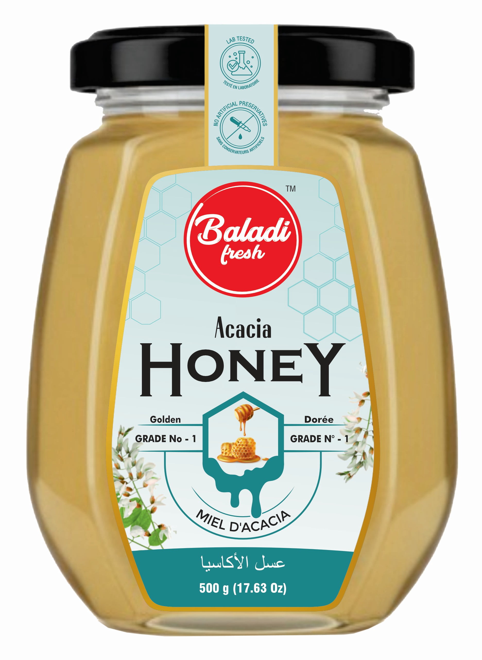 Miel d’Acacia Baladi Fresh 500 g