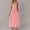 01 Pink, variant on Weiqiqre Plus Size Summer Dresses Summer Beach Sundress Casual Spaghetti Strap Swing A Line Long Flowy Dress