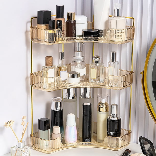 Boovnll Cosmetic Organizer, 360 Rotating Cosmetics Storage Rack