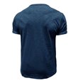 thumbnail image 4 of Dvkptbk T-Shirt à Manches Courtes pour Hommes, Mode Décontractée, Col Rond, Boutons, en Liquidation, 4 of 7