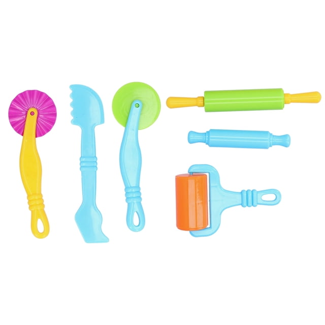 Outils de Pâte 6 Pcs Outils de Pâte à Modeler Coupe-Pâte à Modeler Caractéristiques Améliorées