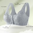 thumbnail image 2 of 2025 Bra for Women Comfortable Wireless Bras for Women Support Convenient Front Close Button Running Sports Bras for Older Women Compressionfor Women No, 2 of 5