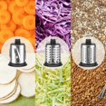 thumbnail image 4 of DEBGFS Slicer Shredder Attachments for KitchenAid Stand Mixers  Food Slicer Accessory with 3 Blades, 4 of 7