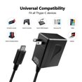 thumbnail image 2 of Switch Charger for Nintendo Switch, AC Adapter Power Supply 15V 2.6A Fast Charger Compatible with Nintendo Switch/Switch Lite/Switch OLED/Switch Dock and Support TV Mode US plug, 2 of 4