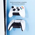 thumbnail image 1 of VONKY Easy Install Game Controller Holder Wall Mounted Adhesive Stick On Wall EASY INSTALL AND SAFE black 1Set, 1 of 6