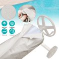 thumbnail image 3 of Baohd Winter Cover For Swimming Pool Solar Reel - Reel Not Included L Beige, 3 of 9