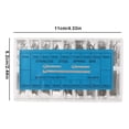 thumbnail image 3 of relayinert 360 Pieces/Set Stainless Steel Spring Bars Replacement Watchmaker 6-23mm 18 Kinds Strap Links Maintenance, 3 of 6