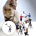 thumbnail image 4 of 1:64 Hand Painted Model People Figure Diorama Scenery Assistant building accessory decor White, 4 of 9