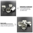 thumbnail image 2 of 6Pcs Stainless Steel Cups Stainless Steel Shot Cups Durable Spirits Cups, 2 of 7