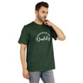 thumbnail image 2 of Inkmeso T-Shirt à Col Rond pour Hommes avec Imprimé Graphique Promoted To Daddy€ pour Papa pour la Première Fois, 2 of 7