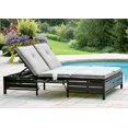 thumbnail image 1 of Chaise longue double Venice de hometrends, 1 of 8