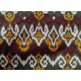thumbnail image 4 of oneOone Cotton Poplin Fabric Diamond & Swirl Ikat Decor Fabric Printed BTY 42 Inch Wide, 4 of 4