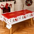 thumbnail image 4 of Table for Kitchen 220X137Cm/86.61X53.93In Christmas Tablecloth, 4 of 6