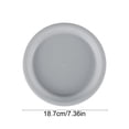 thumbnail image 3 of Birdeem Plastic Plates,Unbreakable Serving Plates,Shatterproof Snack and Dessert Plates for Kitchen,Camping,and Party Use,Lightweight and Durable Round Dinnerware, 3 of 9