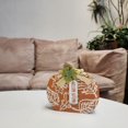 thumbnail image 1 of Way To Celebrate Orange "Welcome Autumn" Mini décoration de table en forme de citrouille, 1 of 6