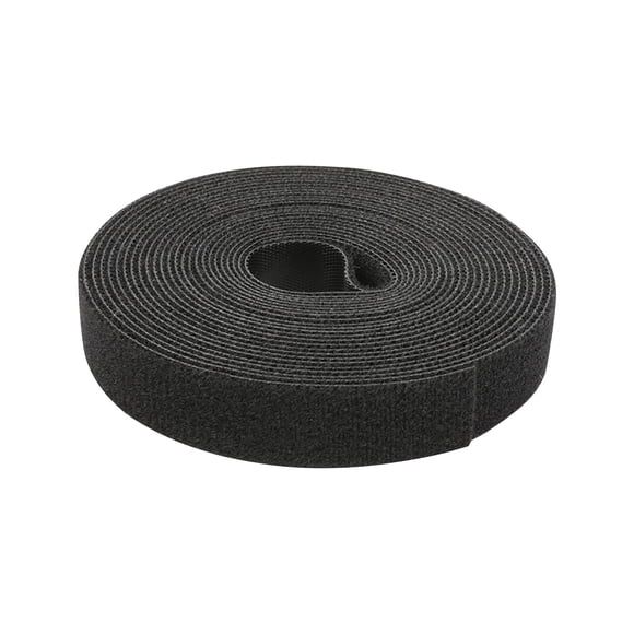 Reusable Cable Tie Self Grip Tape 10mm x 5m Cable Management Strap for Computer Desk Office Home Wire Organizer