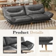 thumbnail image 4 of Homall Canapé-Lit Futon avec Dossier Réglable et Accoudoirs Réglables à Cinq Angles Canapé pour Petits Espaces Salon Bureau, 4 of 7