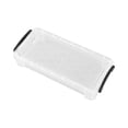 thumbnail image 3 of Boovnll Plastic Pencil Box - Large Capacity Stackable Clear Snap-Tight Lid Pencil Box for Pencil Markers - Storage Box for Home, Office Supplies, Pencil Case, 3 of 8