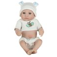 thumbnail image 2 of Realistic Reborn Doll 10 Inch Lifelike Handmade Soft Body Toy Reborn Baby Boy, 2 of 8