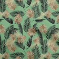 thumbnail image 1 of oneOone Rayon Sea Green Fabric Tropical Sewing Material Print Fabric By The Yard 56 Inch Wide, 1 of 4