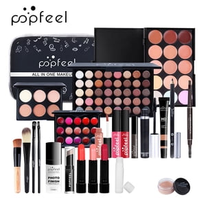 Dadatutu Makeup-Kit pour femmes Kits complets - Maquillage pour adolescents, Kit de maquillage pour adolescents débutants, Ensemble de maquillage d'adolescents, Kits de maquillage de Noël avec boîte cadeau pour adolescentes
